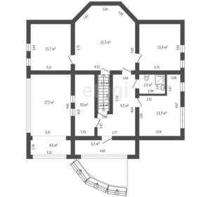 Дом 258м², 3-этажный, участок 25 сот.  