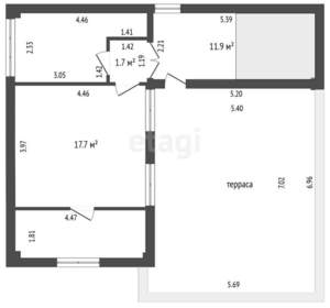 Дом 260м², 3-этажный, участок 4 сот.  