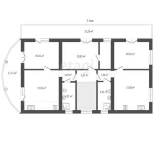 Дом 330м², 3-этажный, участок 6 сот.  