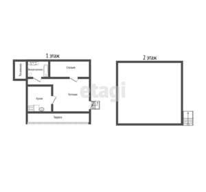 Дом 120м², 2-этажный, участок 4 сот.  