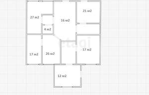 Дача 160м², 1-этажный, участок 7 сот.  