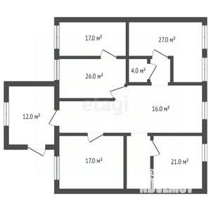 Дача 160м², 1-этажный, участок 7 сот.  