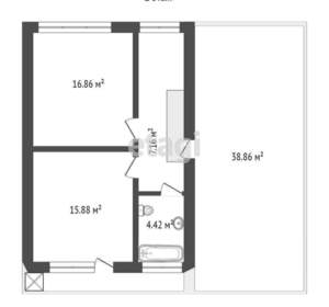 Дом 176м², 2-этажный, участок 7 сот.  