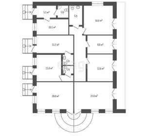 Дом 250м², 2-этажный, участок 8 сот.  