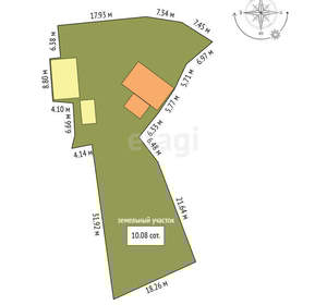 Дом 47м², 1-этажный, участок 10 сот.  