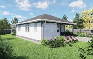 Дом 136м², 1-этажный, участок 4 сот.  