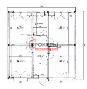 Дача 81м², 1-этажный, участок 5 сот.  