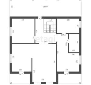 Дом 154м&sup2;, 2-этажный, участок 5 сот.  