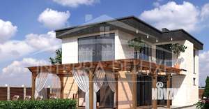 Дом 200м&sup2;, 2-этажный, участок 5 сот.  