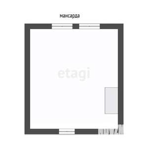 Дом 46м&sup2;, 1-этажный, участок 5 сот.  