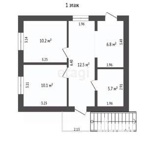 Дача 157м², 3-этажный, участок 551 сот.  