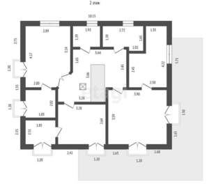 Дом 180м², 2-этажный, участок 5 сот.  