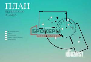 Дом 3200м², 4-этажный, участок 158 сот.  