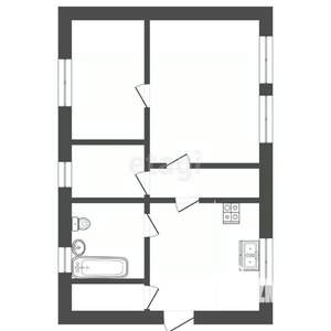 Дом 70м², 1-этажный, участок 8 сот.  