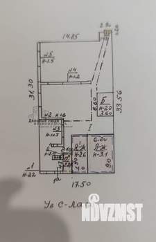 Дом 147м&sup2;, 2-этажный, участок 6 сот.  