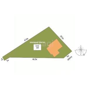 Дом 139м&sup2;, 2-этажный, участок 8 сот.  