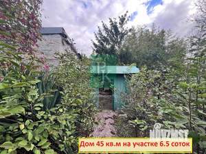Дом 45м&sup2;, 1-этажный, участок 7 сот.  