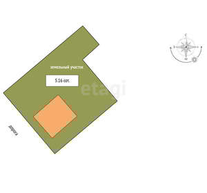 Дача 142м², 2-этажный, участок 5 сот.  