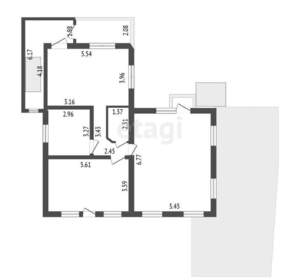 Дача 298м², 3-этажный, участок 7 сот.  