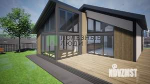 Дом 113м², 1-этажный, участок 4 сот.  