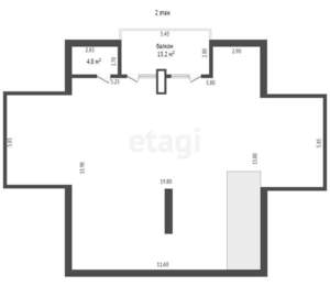 Дом 900м², 3-этажный, участок 14 сот.  