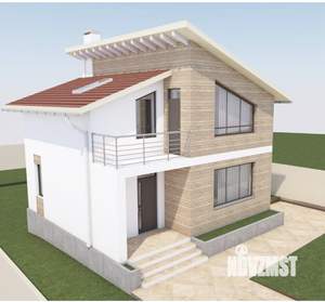 Дом 120м², 2-этажный, участок 4 сот.  