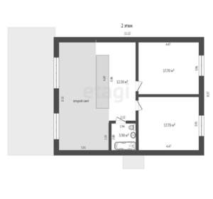 Дом 170м², 2-этажный, участок 5 сот.  