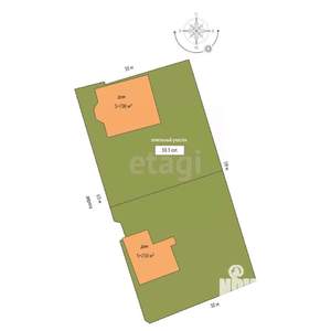 Дом 700м&sup2;, 3-этажный, участок 18 сот.  