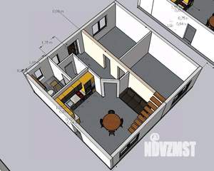 Коттедж 110м², 2-этажный, участок 4 сот.  