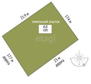 Дом 140м², 2-этажный, участок 4 сот.  