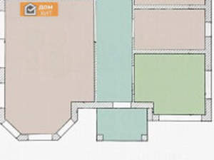 Дом 87м&sup2;, 1-этажный, участок 4 сот.  