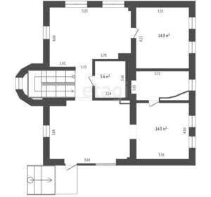 Дом 390м², 3-этажный, участок 6 сот.  