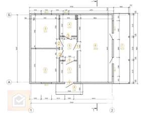 Дом 90м², 1-этажный, участок 4 сот.  