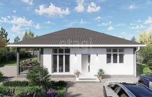 Дом 136м², 1-этажный, участок 4 сот.  