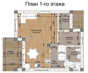 Дом 130м², 2-этажный, участок 4 сот.  