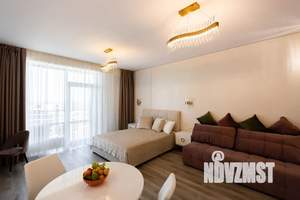 1-к квартира, посуточно, 45м2, 9/10 этаж