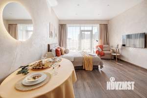 Студия квартира, на длительный срок, 42м2, 5/12 этаж