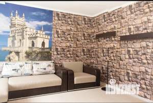 Студия квартира, на длительный срок, 25м2, 1/2 этаж