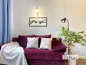 1-к квартира, посуточно, 45м2, 1/2 этаж