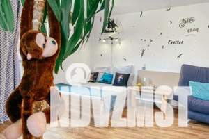 1-к квартира, посуточно, 40м2, 1/2 этаж