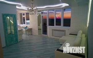 1-к квартира, посуточно, 55м2, 4/5 этаж