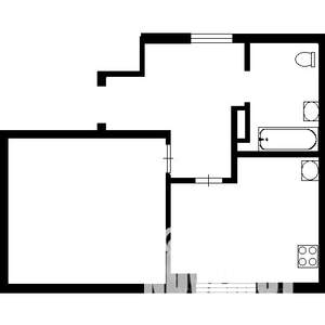 1-к квартира, на длительный срок, 45м2, 9/16 этаж