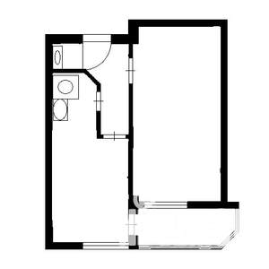 1-к квартира, на длительный срок, 37м2, 4/10 этаж