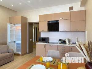 1-к квартира, посуточно, 43м2, 1/1 этаж