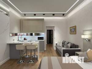 1-к квартира, посуточно, 40м2, 1/1 этаж