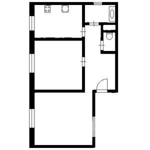 2-к квартира, на длительный срок, 62м2, 10/11 этаж