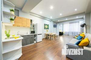 1-к квартира, посуточно, 55м2, 1/1 этаж