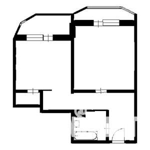 1-к квартира, на длительный срок, 60м2, 8/10 этаж