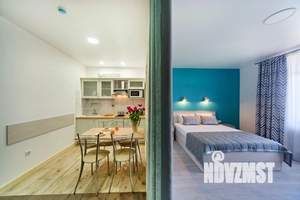 1-к квартира, посуточно, 40м2, 1/1 этаж