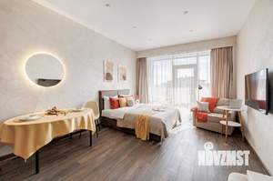 Студия квартира, на длительный срок, 42м2, 5/12 этаж